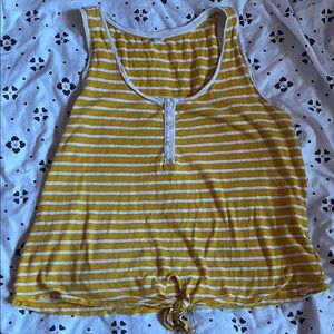 Old navy mustard yellow top.